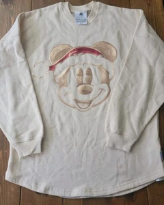 Size US S Disney Sequined Santa Mickey Merry Christmas Pixie Dust Spirit Jersey - Picture 1 of 7