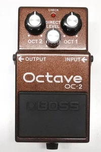 BOSS OC-2 Octave Guitar Effects Pedal 1994 #590 ACA 12V DHL Express or EMS - Picture 1 of 11