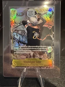 Trafalgar Law OP10-119 SEC Manga English NM One Piece Alt Art  - Picture 1 of 9