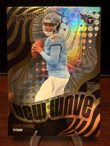 Cam Ward New Wave Holo Rookie Insert-2025 Panini Revolution #4 Titans NFL RC - Picture 1 of 2