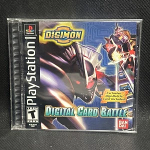 Digimon Digital Card Battle per Playstation 1 PS1 completo CIB con manuale raro - Foto 1 di 4