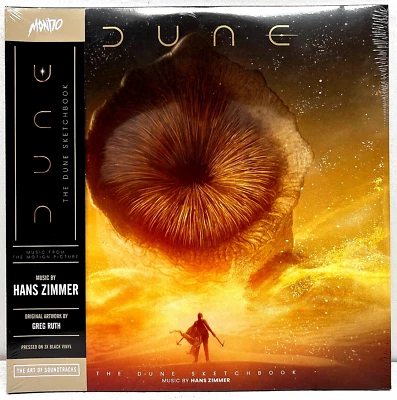 Hans Zimmer The Dune Sketchbook 2022 Vinyl Mondo Records 1st Press Sealed Mint - Image 1 of 2