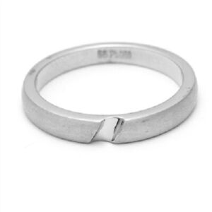 100% Authentic Tiffany & Co Platinum Men's 3.2 MM Approx. Wedding Band Size 11