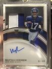 2022 Panini Immaculate Football Wan´Dale Robinson Rookie Patch Auto /99 On Card. rookie card picture