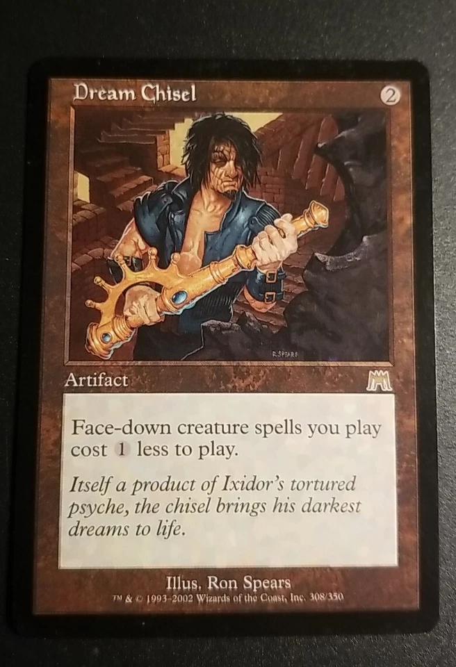 MTG 1x Dream Chisel, MP, Onslaught, Morph Commander Artifact Cost Face-Down - Image 1 of 1