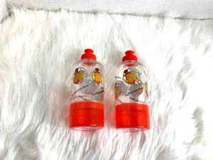New Lot of 2 Berenstain Bears Water Bottle Snack Bottom Plastic - Picture 1 of 4
