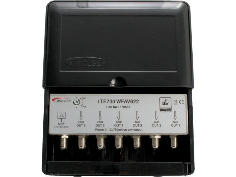 2 Wege 4 Wege TV Antennensignal Booster Power 12V Kompaktversorgung (Ariel, Areal) 1 - Bild 1 von 1