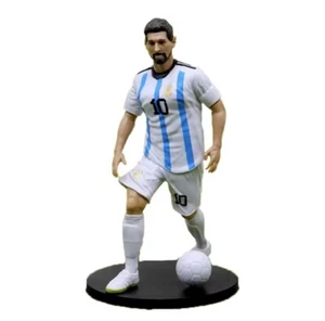 Action Figure Football Argentina Messi Statuetta 8cm Giocatore Calcio Messi - Foto 1 di 1
