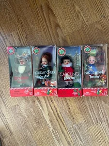 Mattel Barbie Holiday Kelly & Tommy Puppe Lot Nussknacker Rentier Kirstie Lorena - Bild 1 von 3