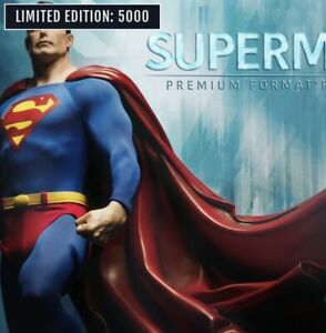 Sideshow Collectibles SUPERMAN Statue New! Premium Format . Limited To 5000