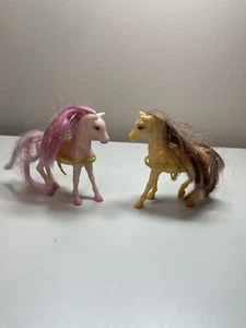 POLLY POCKET PRINCESS DISNEY Cinderella Puppenkutsche Kutsche PINK & Y Pferd Pony - Bild 1 von 9