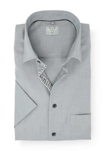 Marvelis Herren Kurzarmhemd Kurzarm Non-Iron Comfort Fit,Einfarbig,New Kent - Picture 1 of 3