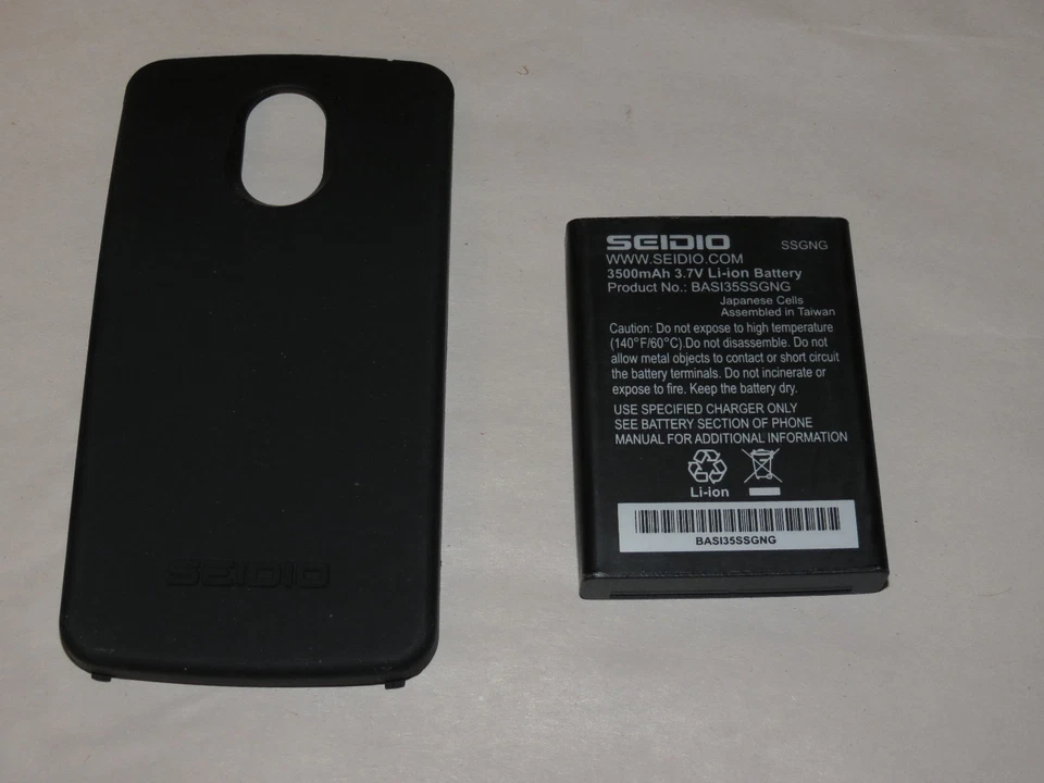 BATERÍA SUPER LARGA DURACIÓN SEIDIO BACY38SSGNLN-BK INOCELL 3800mAh para samsung  Foto 1 de 1