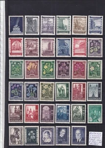 Austria MNH 1948/1953 Nice lot of stamps and sets cv 115 € - Picture 1 of 1