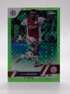 TOPPS UCC CHROME 2022/23 PARALLEL STEVEN BERGWIJN AJAX 060/399 - Imagen 1 de 2