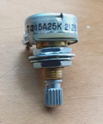 Fishman Fluence 25k Mini Potentiometer, M8 Bushing - Image 1 of 2