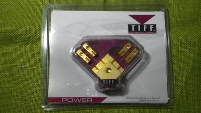 Tiff 75730 Gold Car Audio Fusable Power Distribution Block - 1/0 ga. - Image 1 of 3