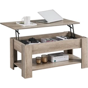 Couchtisch Beistelltisch h?henverstellbar Kaffeetisch Sofatisch Wohnzimmertisch - Bild 1 von 12
