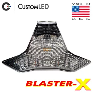 Ninja 400 Blaster-X Integrated Tail Light Programmable Ultra-Bright Clear Lens - Picture 1 of 7