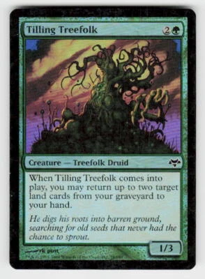 Eventide #78 Tilling Treefolk FOIL - Image 1 of 2