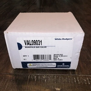 New Emerson White Rodgers Manifold Gas Valve Part# VAL09031 36J54-202 - Picture 1 of 2