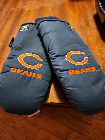 Wells Chicago Bears Size Medium Winter Gloves Cover