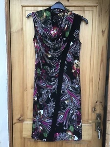 Star by Julian Macdonald Debenhams paisley dress size 12 - RRP £45 worn once - Picture 1 of 6