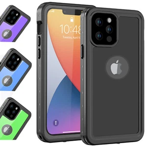 Waterproof Case For Apple iPhone 13 Pro Max Shockproof Cover w/ Screen Protector - Picture 1 of 13