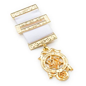 Compañeros Arco Real Capítulo TAMAÑO COMPLETO Pecho Joya/Compañero y Joya Cartera - Imagen 1 de 5