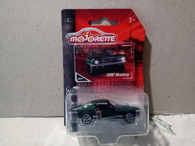 FORD MUSTANG 1/64-MAJORETTE SERIE VINTAGE-GREEN-NUOVO - Immagine 1 di 4