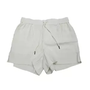 Kersh Womens Ladies Trendy Drawstring Shorts with Pockets Medium Size White - Picture 1 of 11