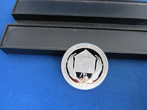  2015-S Silver Quarter HOMESTEAD cammeo profondo a prova di specchio range di classificazione superiore  - Foto 1 di 3