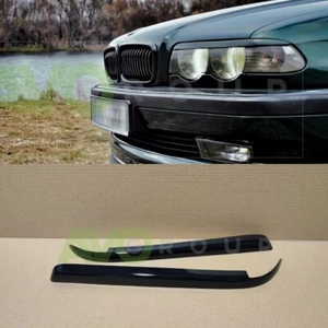 Headlight Eyelids for BMW 7 E38 1994-2001 ABS Gloss v2 - Picture 1 of 13