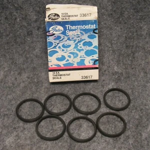 1992-2001 Camry 2.2 (7) Gates 33617 Thermostat Gasket Seals Rubber O-Rings 37571 - Picture 1 of 2