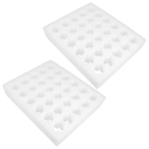 2 Sets Reusable Egg Tray Protective Egg Carrying Tray Thickened Foam Eggs - Picture 1 of 12