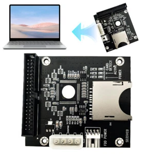 SD Card To 3.5inch 40Pin Male IDE Hard Disk Drive HDD Card Adapter Converter - Bild 1 von 12