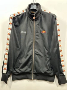 Ellesse Vintage Track Top/Jacket, Black, Men’s Medium. - Picture 1 of 9