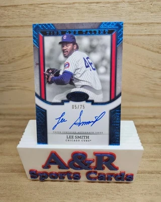 Lee Smith - 2024 Topps Tier One #T1TA-LS - Tier One Talent Blue Foil automático/75 Foto 1 de 2
