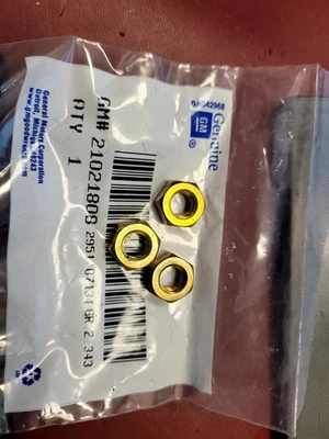 3 x Nuevo Arnés Alternador Multiusos Tuerca GM (2010-2017) OE 21021808 Genuino Foto 1 de 2