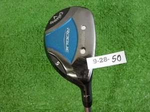 Callaway Rogue 27* Womens 5 Hybrid Aldila Quaranta 40 Ladies Graphite - Picture 1 of 7