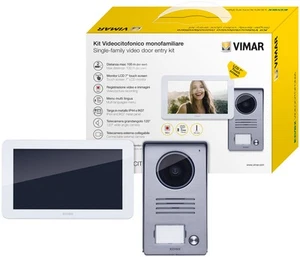 Vimar K40915 Kit Videocitofono Touch Screen Monofamiliare con Alimentatore - Imagen 1 de 24