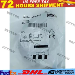 New Sick IM1812NNSZQD 6032715 IM18-12NNS-ZQD Photoelectric Switch Sensor - Picture 1 of 4