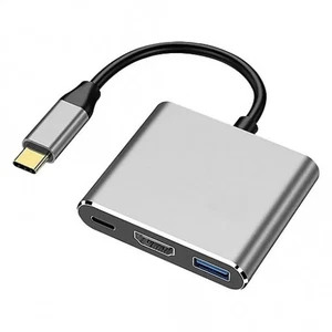 4xem 4XUSBCHUB02 USBC MULTIPORT ADAPTER HUB HDMI USBA USBC PORTS - Picture 1 of 1