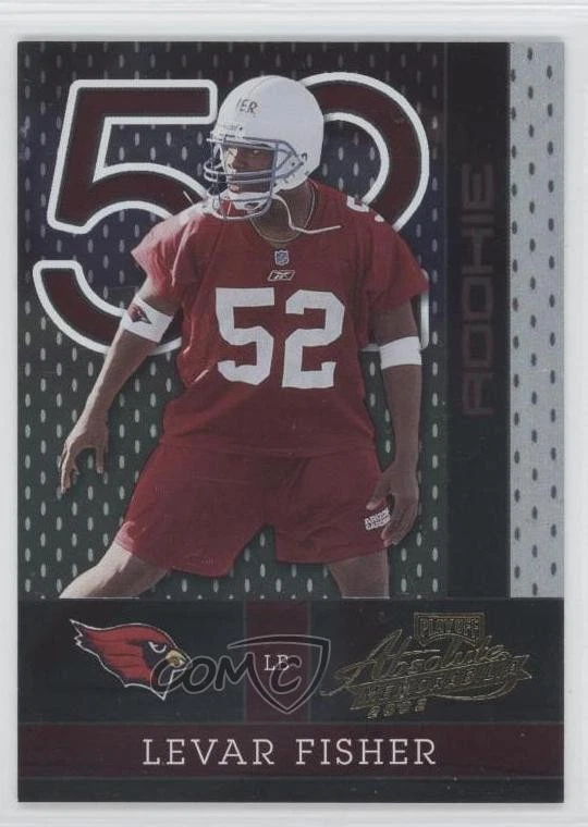 2002 Playoff Absolute Memorabilia Rookie /1500 Levar Fisher #194 Rookie RC - Image 1 of 2