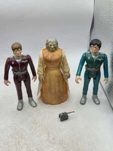 Vintage Bandai - Terrahawks figures - Zelda / Lt. Hiro / Lt. Hawkeye - Picture 1 of 9