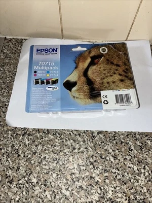 Cartucce di inchiostro multipack originali Epson Cheetah T0715 (C13T07154010) - Immagine 1 di 4
