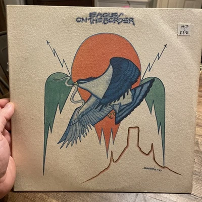 Eagles On the Border LP Vinyl Record 1974 Asylum 1st Pressing 7E-1004-A VG+/VG+ - Image 1 of 4
