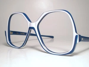 NIP 60-70s Sun/ Eyeglasses Frame A/O American Optical BREAKWATER Sapphire On Ice - Picture 1 of 11