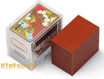 Hanafuda Japanese Playing Cards Flower cards "Miyako no Hana Red Ver." Nintendo - Image 1 of 2