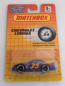 Matchbox Die-Cast Metall Chevrolet Lumina Auto MB54 Neu auf Karte - Bild 1 von 2